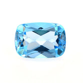 SWISS BLUE TOPAZ CUT CUSHION 7X5MM 1.25 Cts.