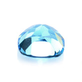 SWISS BLUE TOPAZ CUT CUSHION 9MM 3.53 Cts.