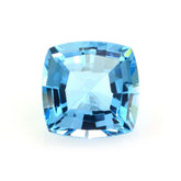 SWISS BLUE TOPAZ STEP CUT CUSHION 7MM 1.89 Cts.
