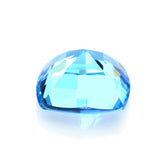 SWISS BLUE TOPAZ STEP CUT CUSHION 7MM 1.89 Cts.