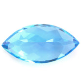 SWISS BLUE TOPAZ CUT MARQUISE 18X9MM 8.50 Cts.