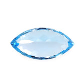 SWISS BLUE TOPAZ CUT MARQUISE 10X5MM 1.35 Cts.