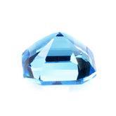 SWISS BLUE TOPAZ ASSCHER CUT SQUARE - OCTAGON 10MM 6.61 Cts.