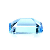SWISS BLUE TOPAZ CUT OCTAGON 8X6MM 1.69 Cts.