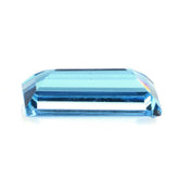 SWISS BLUE TOPAZ CUT BAGUETTE 12X6MM 3.20 Cts.