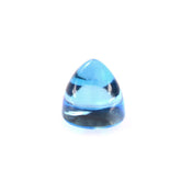 SWISS BLUE TOPAZ BULLET CAB 5MM 1.02 Cts.