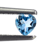 SWISS BLUE TOPAZ CUT HEART 3.50MM 0.22 Cts.