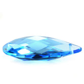 SWISS BLUE TOPAZ BRIOLETTE PEAR (FULL DRILL) 21X9MM 8.96 Cts.