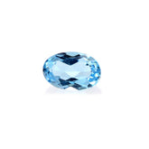 SWISS BLUE TOPAZ CUT OVAL 3X2MM 0.10 Cts.