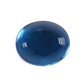 SWISS BLUE TOPAZ OVAL CAB 12X10MM 8.00 Cts.