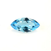 SWISS BLUE TOPAZ CUT MARQUISE 9X4.50MM 0.86 Cts.