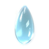 SWISS BLUE TOPAZ PLAIN PEAR CAB (BLUE/CLEAN) 16X8MM 5.22 Cts.