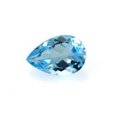 SWISS BLUE TOPAZ CUT PEAR (BABY SWISS) (CLEAN) 15.00X10.00 MM 6.47 Cts.