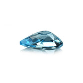 SWISS BLUE TOPAZ CUT PEAR (BABY SWISS) (CLEAN) 15.00X10.00 MM 6.47 Cts.