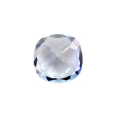 TANZANITE CUT CUSHION (GREEN BLUE) 6MM 1.10 Cts.