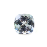 TANZANITE CUT CUSHION (GREEN) 6MM 1.10 Cts.