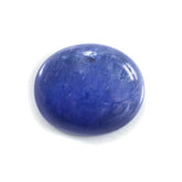 MILKY TANZANITE OVAL CAB 12X10MM 6.65 Cts.