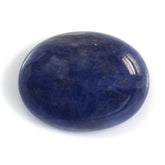MILKY TANZANITE OVAL CAB 19X15MM 19.30 Cts.