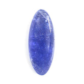 MILKY TANZANITE LONG OVAL CAB 28.50X11.50MM 16.92 Cts.