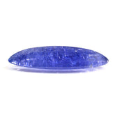 MILKY TANZANITE LONG OVAL CAB 28.50X11.50MM 16.92 Cts.