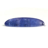 MILKY TANZANITE LONG OVAL CAB 28.50X11.50MM 18.85 Cts.