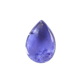 MILKY TANZANITE PEAR CAB 10X7MM 2.33 Cts.
