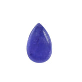 MILKY TANZANITE PEAR CAB 8X5MM 1.15 Cts.