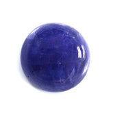 MILKY TANZANITE ROUND CAB 16MM 19.20 Cts.
