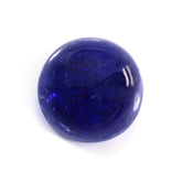 MILKY TANZANITE ROUND CAB 16MM 21.15 Cts.