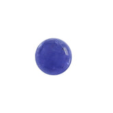MILKY TANZANITE ROUND CAB 4MM (A/CLEAN) 0.34 Cts.
