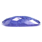 MILKY TANZANITE CHECKER CUT CUSHION CAB 16.50X12MM 6.95 Cts.