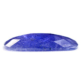 MILKY TANZANITE CHECKER CUT CUSHION CAB 19X11MM 7.73 Cts.