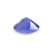 MILKY TANZANITE ROSE CUT CUSHION 7MM 1.60 Cts.