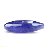 MILKY TANZANITE ROSE CUT BRIOLETTE PEAR (HALF DRILL) 20X15MM 16.35 Cts.