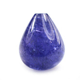 MILKY TANZANITE PLAIN DROP (HALF DRILL) 12X10MM 9.42 Cts.