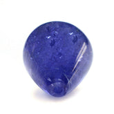 MILKY TANZANITE PLAIN DROP (HALF DRILL) 12X10MM 9.42 Cts.