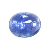 MILKY TANZANITE PLAIN OVAL CAB (SEMI MILKY) 12X10MM 5.58 Cts.