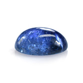 MILKY TANZANITE PLAIN OVAL CAB (SEMI MILKY) 12X10MM 5.58 Cts.