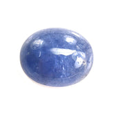 MILKY TANZANITE PLAIN OVAL CAB (VERY MILKY) 10X8MM 3.18 Cts.