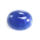 MILKY TANZANITE PLAIN OVAL CAB (VERY MILKY) 10X8MM 3.32 Cts.