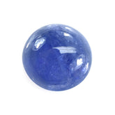 MILKY TANZANITE PLAIN ROUND CAB (VERY MILKY) 16X12MM 4.52 Cts.