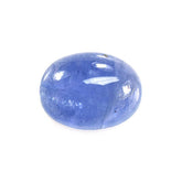 MILKY TANZANITE PLAIN OVAL CAB (SEMI MILKY) 8X6MM 1.37 Cts.