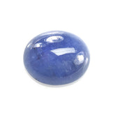 MILKY TANZANITE PLAIN OVAL CAB (VERY MILKY) 12X10MM 5.73 Cts.
