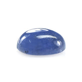 MILKY TANZANITE PLAIN OVAL CAB (VERY MILKY) 12X10MM 5.73 Cts.