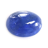 MILKY TANZANITE PLAIN OVAL CAB (VERY MILKY) 16X12MM 11.06 Cts.
