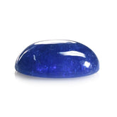 MILKY TANZANITE PLAIN OVAL CAB (VERY MILKY) 16X12MM 11.06 Cts.