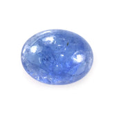 MILKY TANZANITE PLAIN OVAL CAB (SEMI MILKY) 9X7MM 2.07 Cts.