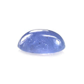 MILKY TANZANITE PLAIN OVAL CAB (SEMI MILKY) 10X8MM 3.15 Cts.