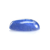 MILKY TANZANITE PLAIN OVAL CAB (VERY MILKY) 14X10MM 6.41 Cts.