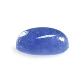 MILKY TANZANITE PLAIN OVAL CAB (VERY MILKY) 10X8MM 3.2 Cts.